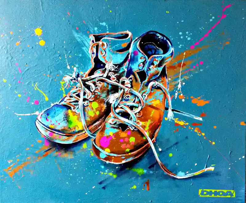 dhoa-toile-les chaussures