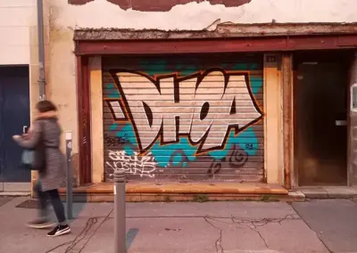 DHOA Street vandal