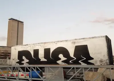 Lettrage DHOA Zigzag